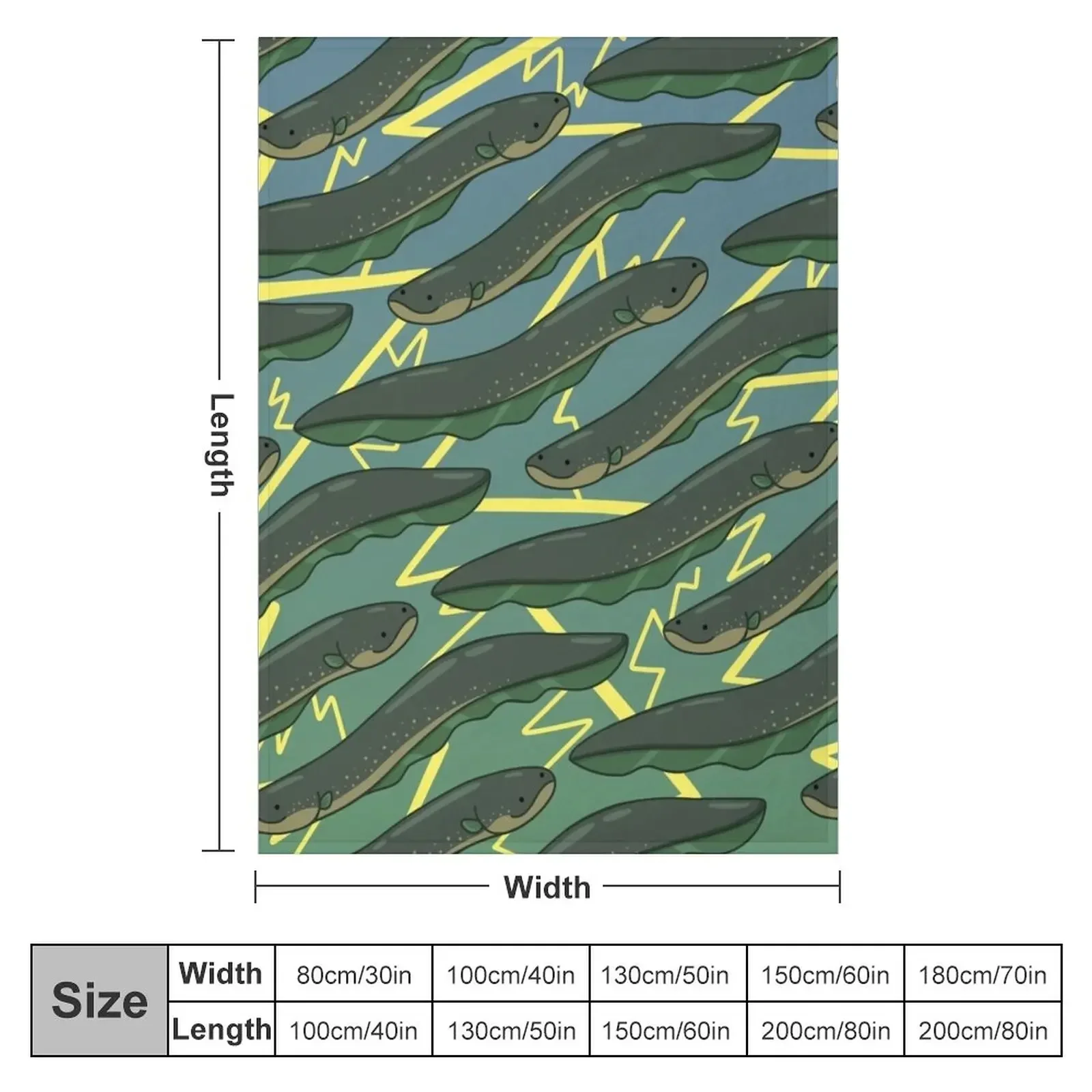 Электрическое одеяло с узором угорь роскошные одеяла