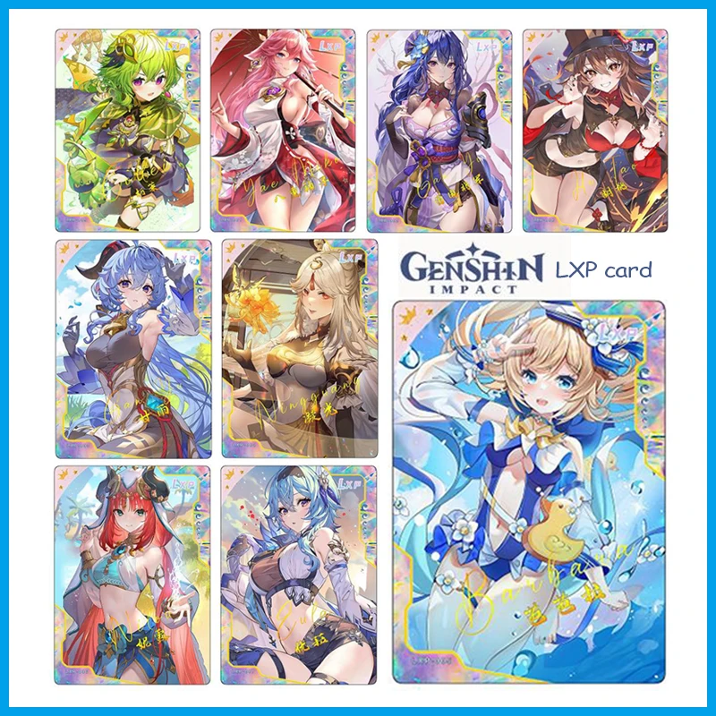 

Карта LXP с героями аниме «История богини»