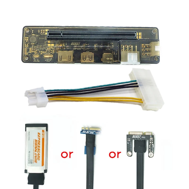 PCI-E EXP GDC внешняя видеокарта для ноутбука, док-станция для видеокарты, док-станция для ноутбука (интерфейс Mini PCI-E / NGFF/Expresscard)