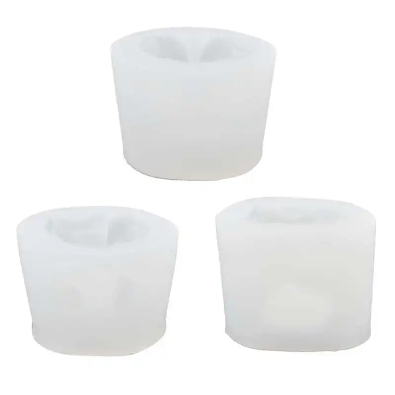 

3D форма в виде ангела для свечей, многоразовая прочная 3D форма в виде ангела из смолы, симпатичная форма для «сделай сам», торт для украшения ...