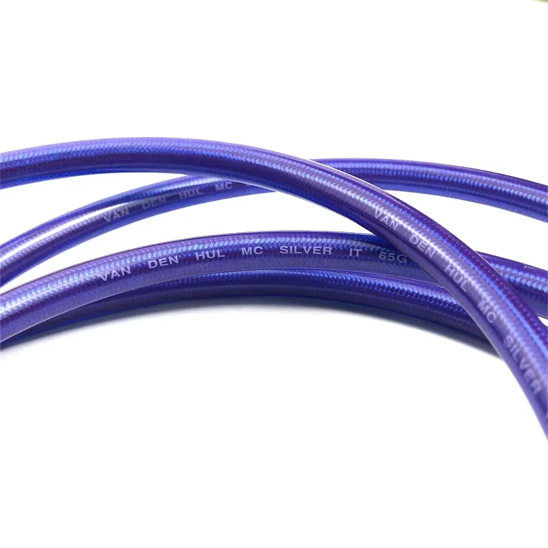 Посеребренный кабель RCA VDH Van Den Hau Hi-Fi аудио усилитель мощности CD для соединения