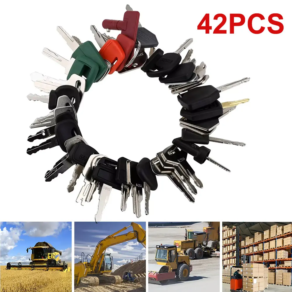 

42 Шт./18 Шт. Набор Ключей Для Строительной Техники + 2 Шт. Проволочное Кольцо + 2 Шт. Аксессуары Для Ключей Для Тяжелой Техники