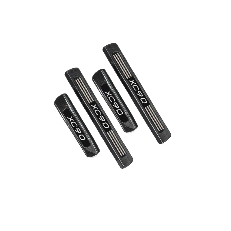 Для VOLVO XC90 2015 2016 2017 2018 2019 2020 22 23 24 25 порог автомобиля порог scuffproof приветственная накладка на педаль