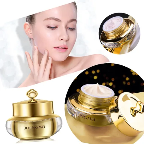 Крем для лица с золотым наполнением — формула Light Feather for Dewy Glow и питание 24 часа — осветление и разглаживание