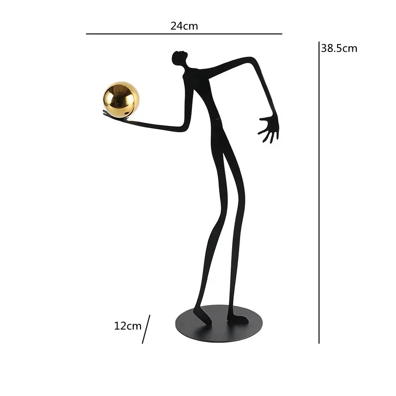 

Металлическая абстрактная фигурка LISM