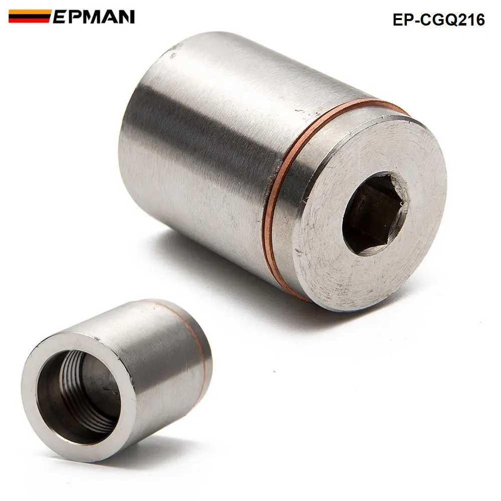 

Racing Sport T304 1"Stainless Steel O2 / Oxygen Sensor Exhaust Bung (18mm x 1.5) W/plug EP-CGQ216