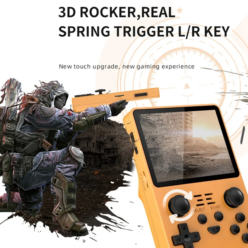Портативная игровая консоль простая в использовании 16G + 128G 3 5-дюймовый IPS-экран с