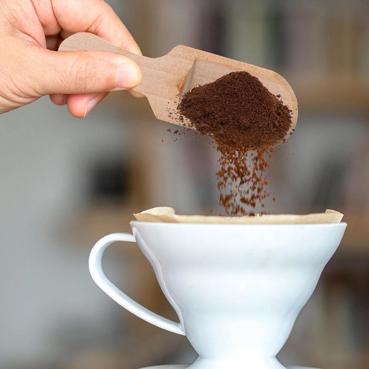 

Wooden Spoon Scoop Spoons Mini Teasmall Wood Salt Scoops Coffeebath Sugar Candy Canisters Jars Powder Teawareflour Salts