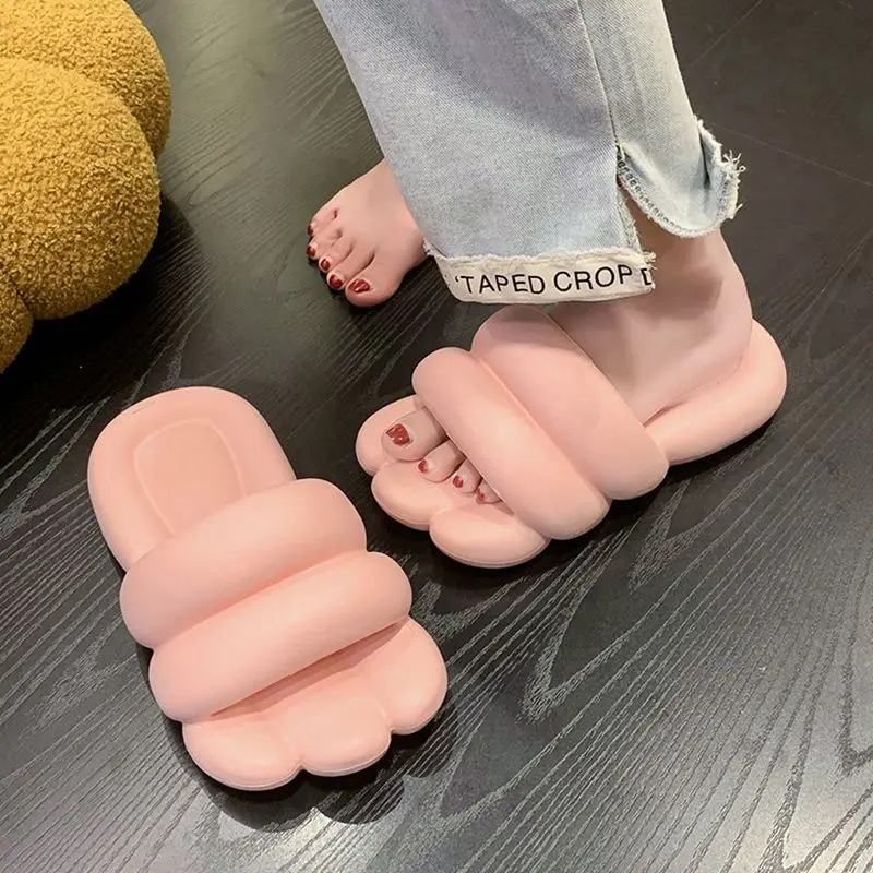

Unisex Bubble Slipper for Woman Girl Boy Indoor and Outdoor Slippers Funny Super Soft Fashion Air Cushion Massage Slippers