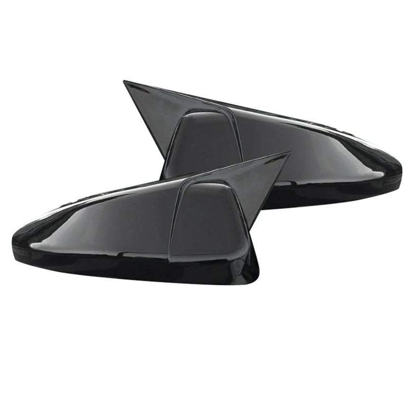 

For 10Th Generation Accord 260 and Hybrid Versions Bullhorn Mirror Cover Reversing Mirror Bright Black