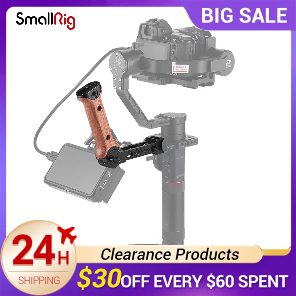 

SmallRig Quick Release Camera Handle Grip Handgrip for DJI Ronin S / for Zhiyun Crane 2 / for Moza Air 2 Gimbal Stabilizer 2340