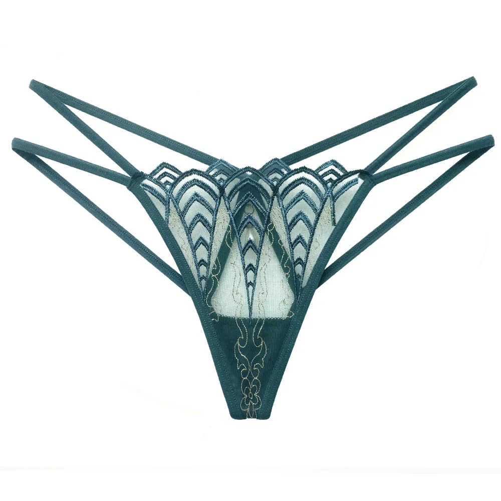 

Сексуальные женские трусики, сексуальные женские трусики с вышивкой из тюля с жемчугом, Горячие стринги с низкой посадкой