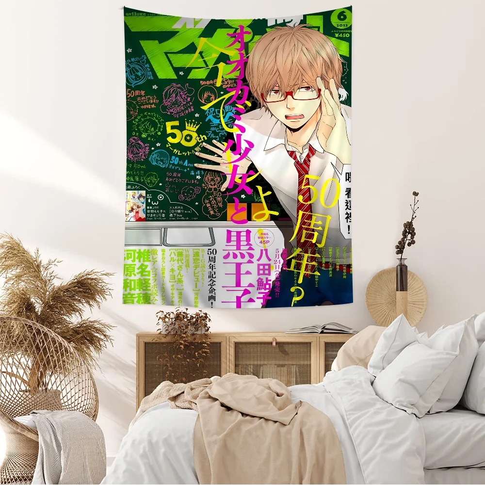 W-Wolf G-Girl A-And B-Black Prince Висячие богемные гобелены Богемные настенные Мандала Дешевые