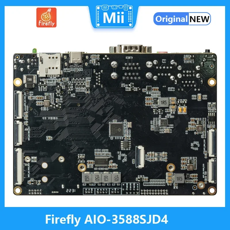 AIO-3588SJD4 8-ядерная материнская плата с искусственным интеллектом 8K Rockchip RK3588S нового