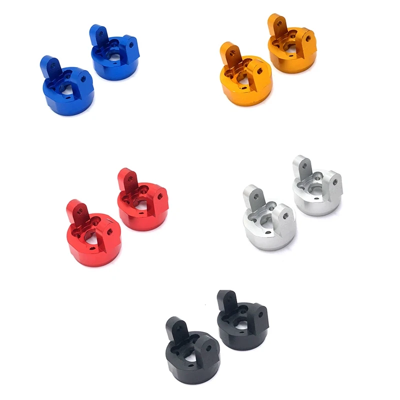 2 шт. металлический передний C-Hub Carrier Caster Block для Yikong YK4102 YK4103 YK6101 YK4082 RC Гусеничный