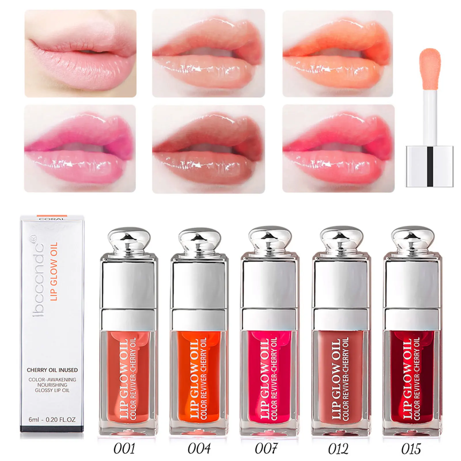 

Jelly Color Changing Lip Oil Plumping Moisturizing Crystal Water Light Sexy Plump Nourishing Lip Glow Oil Lips Makeup Cosmetics