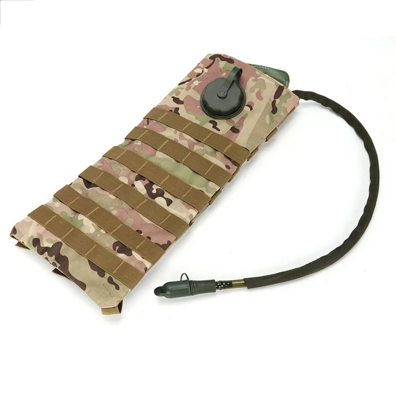 

Тактическая Сумка для воды 3 л, походный охотничий рюкзак Molle с гидратацией, сумка для воды для активного отдыха, велоспорта, скалолазания, бе...