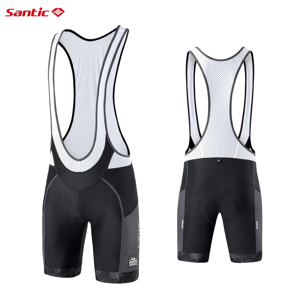 

Santic мужские велосипедные нагрудники, шорты Pro Fit, лето, 4D коврик, MTB, велосипедные шорты для верховой езды, нагрудник, штаны, Азиатский размер