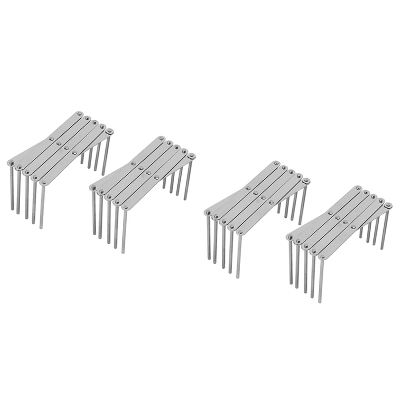 

4 органайзера для крышек кастрюль, подставка для посуды для хранения посуды, подставка для тарелок во время готовки, кухонный шкаф, сковорода для кладовой