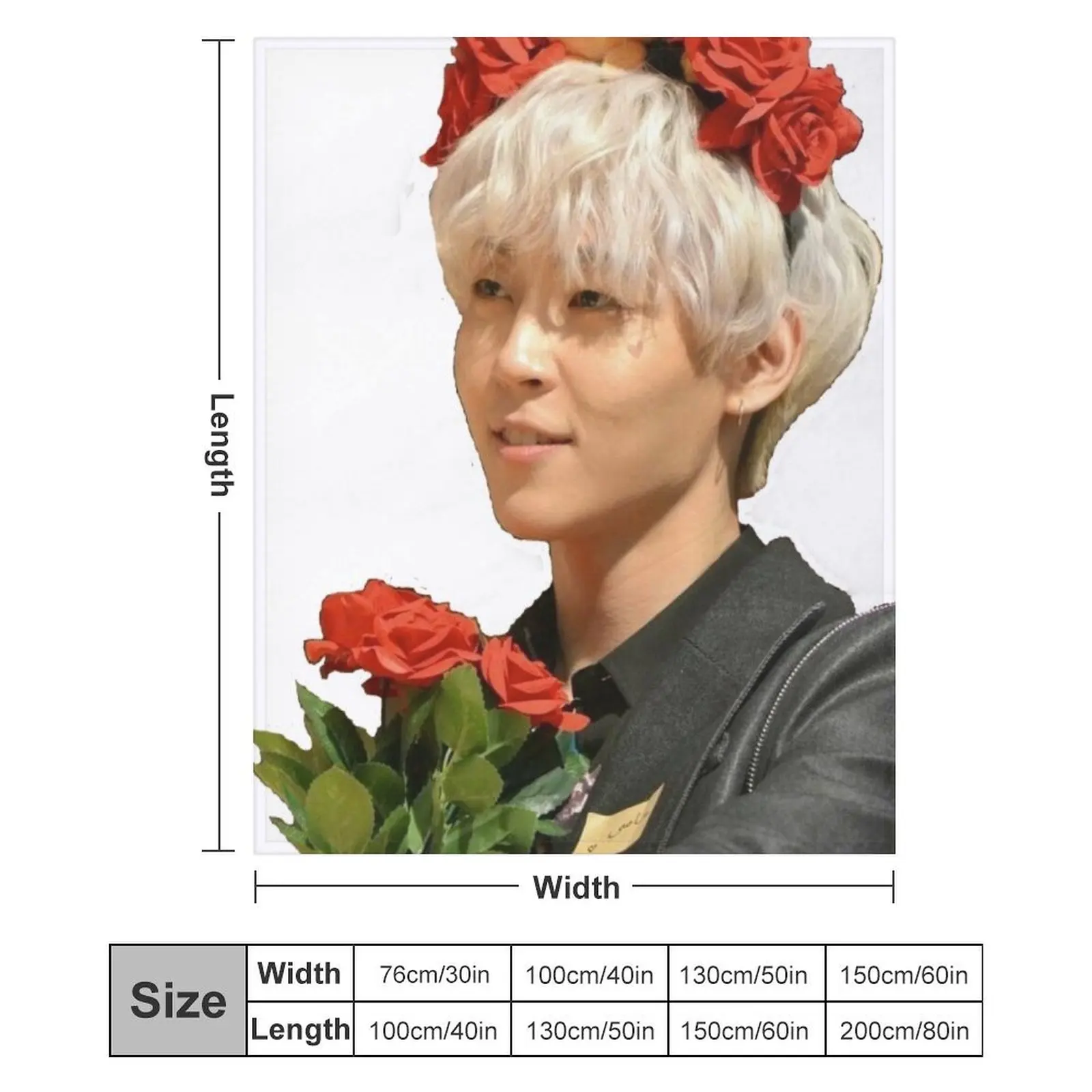 Ким Вусонг милое лицо Sammy The Rose группа KPOP пледы для младенцев движущиеся спальные