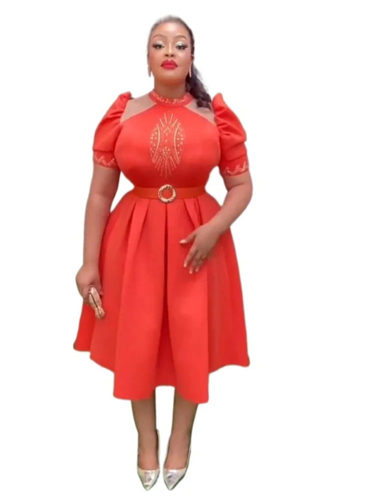 

Женские Элегантные африканские платья, новинка 2023, осенняя африканская одежда, женское длинное платье для свадебной вечеринки, Дашики, наряды Анкары, Халат