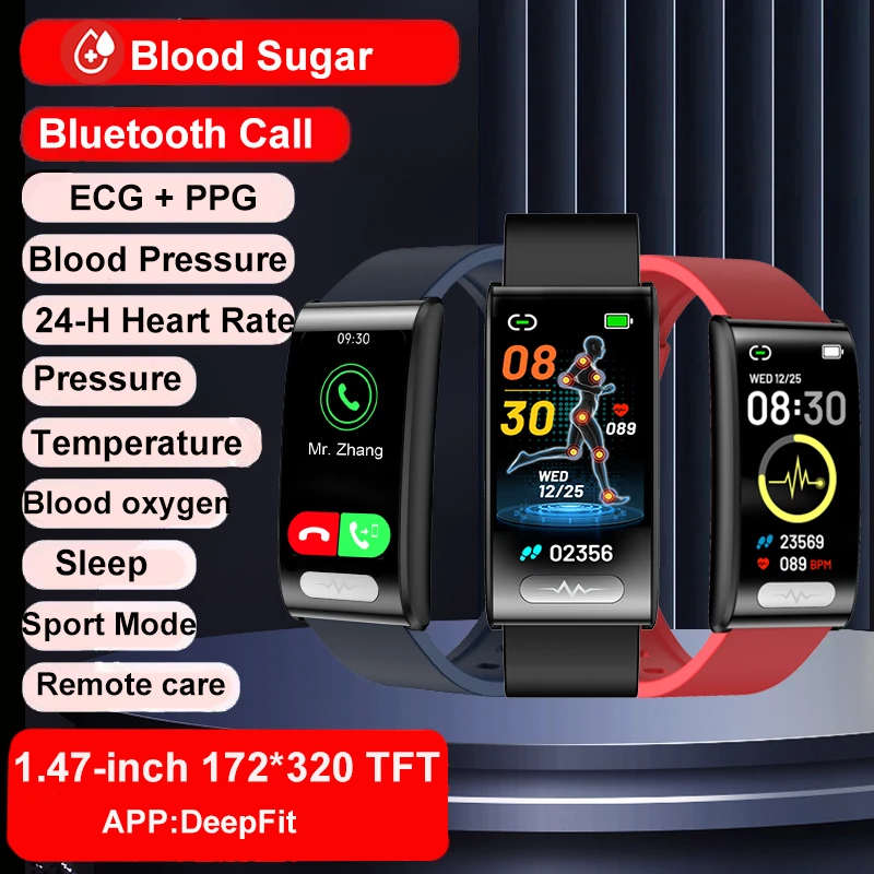 

Смарт-часы мужские спортивные с поддержкой Bluetooth и пультом ДУ