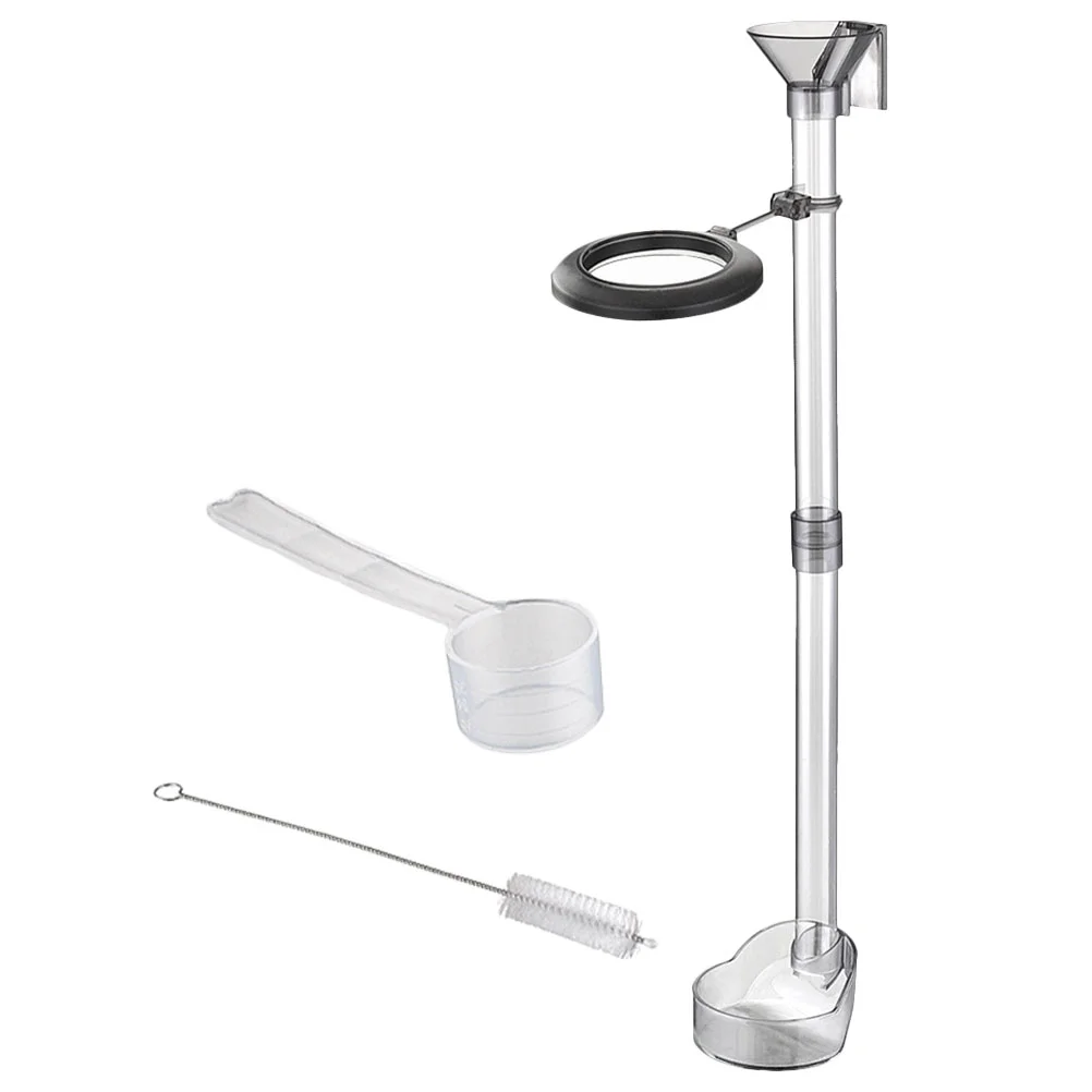 

Feeder Feeding Shrimp Accessories Tank Aquarium Tube Vacation Dish Betta Bowls Tray Container Transparent Ring Coral Bowl