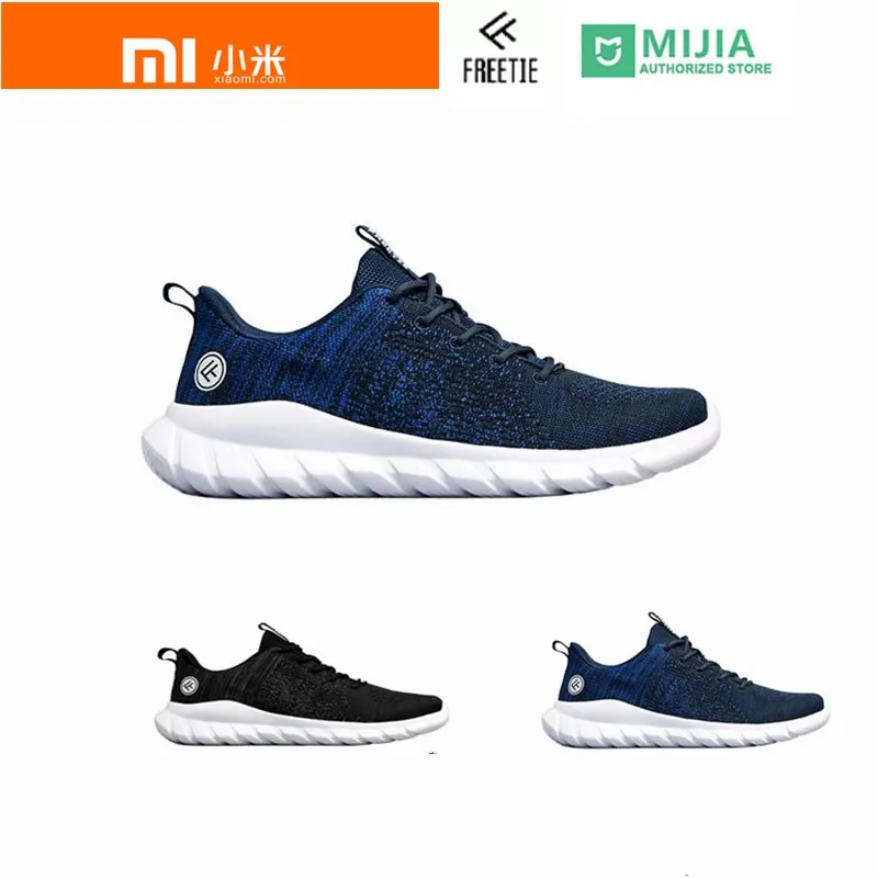 Original Xiaomi Sports Shoes Fly Weaving Lightweight Ventilate Elastic Man sneakers Breathable Refreshing City Running Sneaker