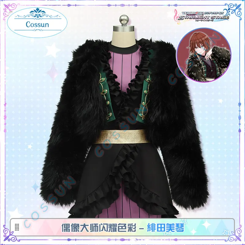

[На заказ] игровой костюм для косплея IDOLM @ STER Aketa Mikoto, игровой костюм, Униформа, наряд для Хэллоуина
