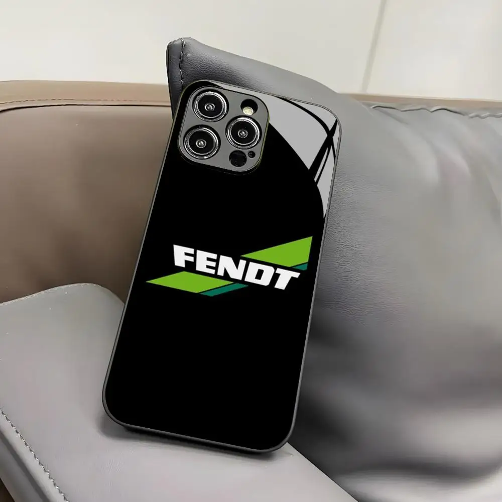 Чехол для телефона Fendt Iphone 16 15 14 12 11 13 Pro Max Mini 8 X Xr Xs Puls черный стеклянный чехол