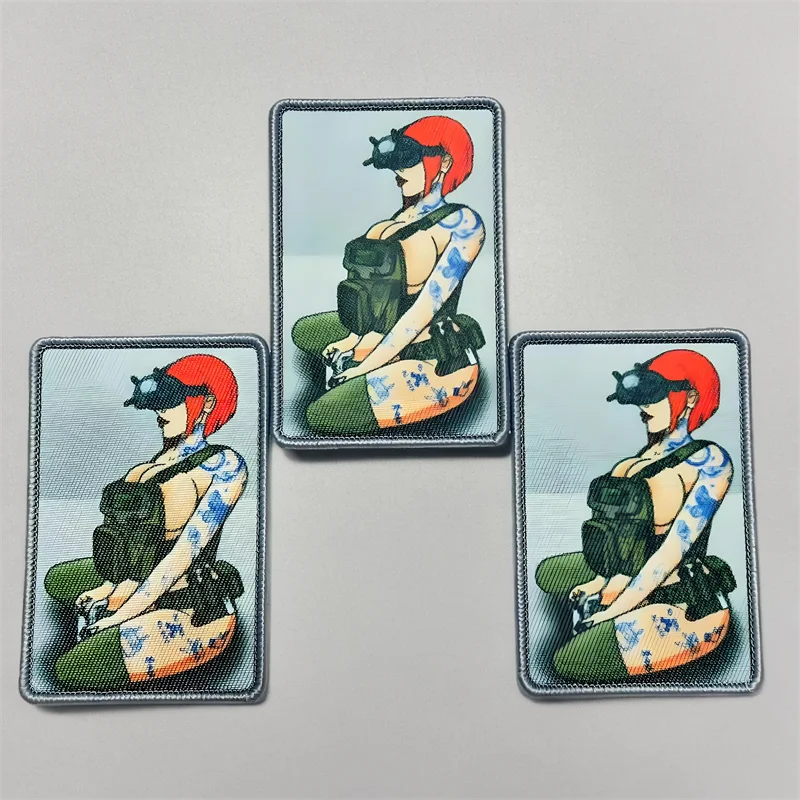 Тактическая нашивка для девочек 49 тоннов сексуальная красота моральный значок