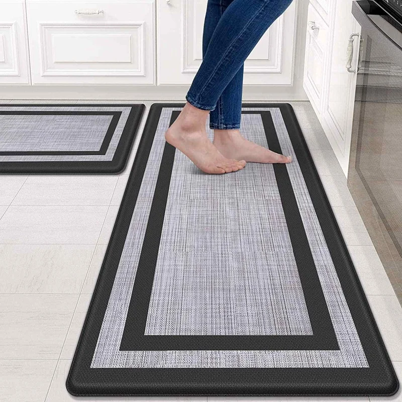 

Anti-Fatigue And Anti-Skid Mats For Kitchen Floor Mats, Household Oil-Proof And Floor-Free Durable Easy To Use