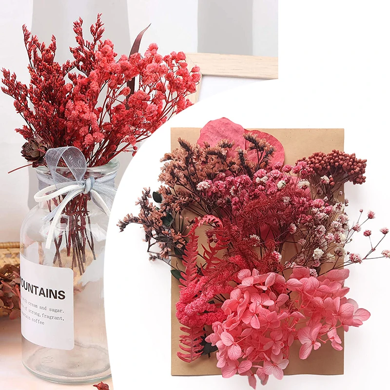 

DIY Dried Flowers Resin Mold Real Forever Dried Flowers Making Art Jewelry Casting Mold Embossing Material Gifts Accessory Tools