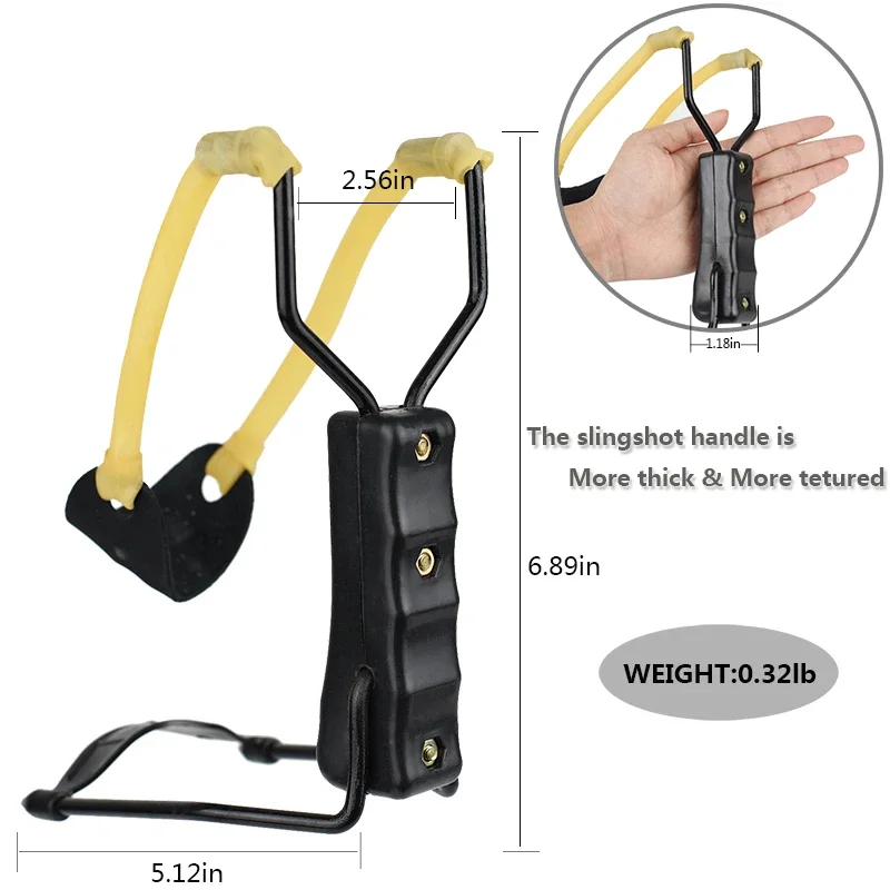 Рогатка для наружного охотничьего запястья резиновая катапульта со стальным
