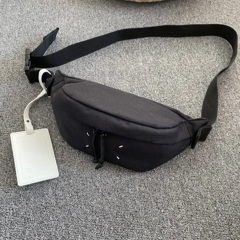 

mm6 Brand Margiela Crossbody Bags Men Women MM6 Messenger Cloth Package Four Corner Seam Chest Pack Fashion Shoulder Bag y2k