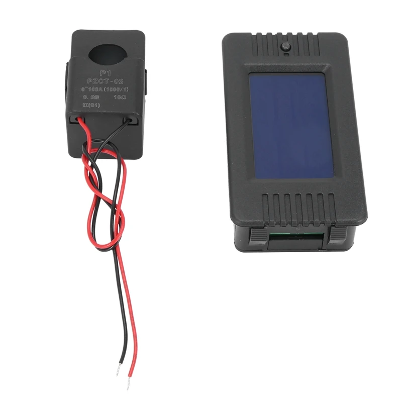 

JHD-новейший 6 в 1 220 В а однофазный цифровой панельный Амперметр вольт ватт кВтч измеритель коэффициента мощности с раздельным Ct