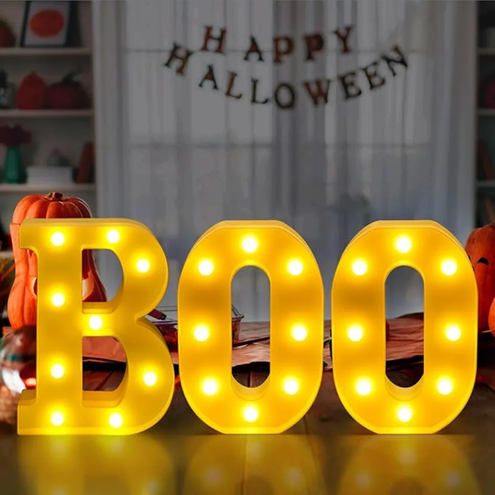 Светящийся светящийся знак для Хэллоуина
