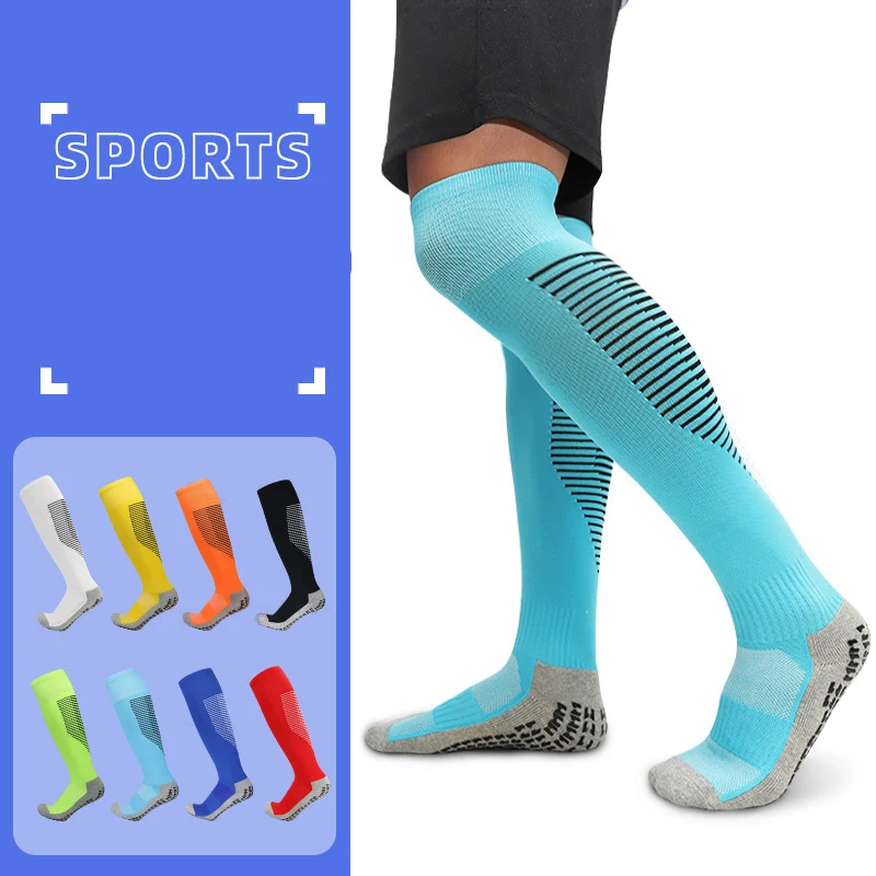 Dispensing High End Actual Combat Football Stockings Male Towel Thickening non-slip Socks over-the-knee Their Stockings