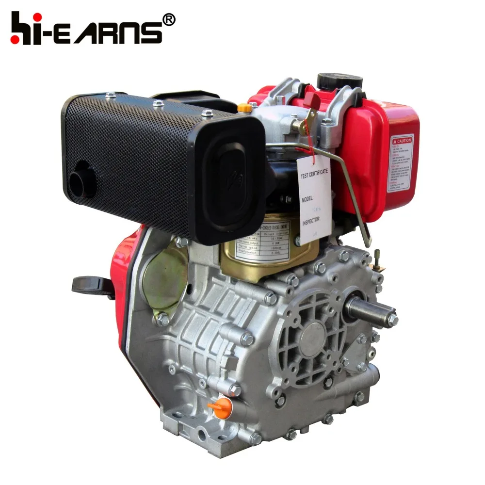 178FS die-sel Engine Малый трактор 1800 об/мин Двигатель с воздушным охлаждением