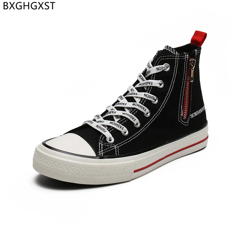 

Fashion Men Casual Shoes Platform High Top Sneakers Vulcanize Shoes for Man 2023 Canvas Shoes Men Zapatillas De Hombre Chaussure