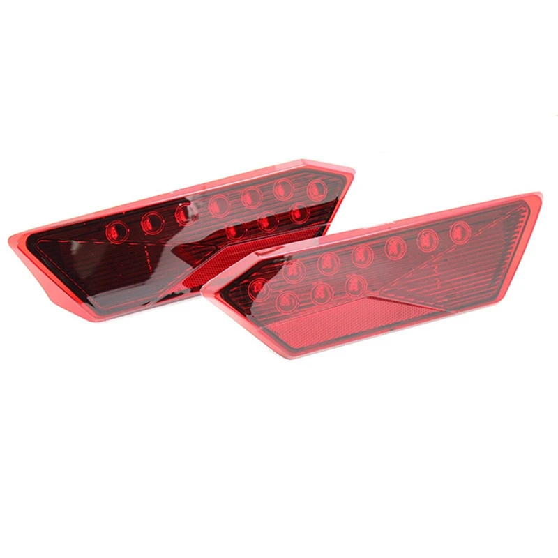 

1 Pair All Terrain Beach Buggy 12V LED Tail Light For Polaris RZR 900 1000 XP XP4 14-16 Brake Light