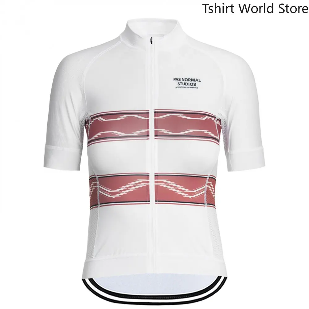 

New Cycling Jersey Women Short Sleeve Bike Jersey Road MTB Cycling Top Maillot Breathable Silicone Non-slip Cycling Shirts
