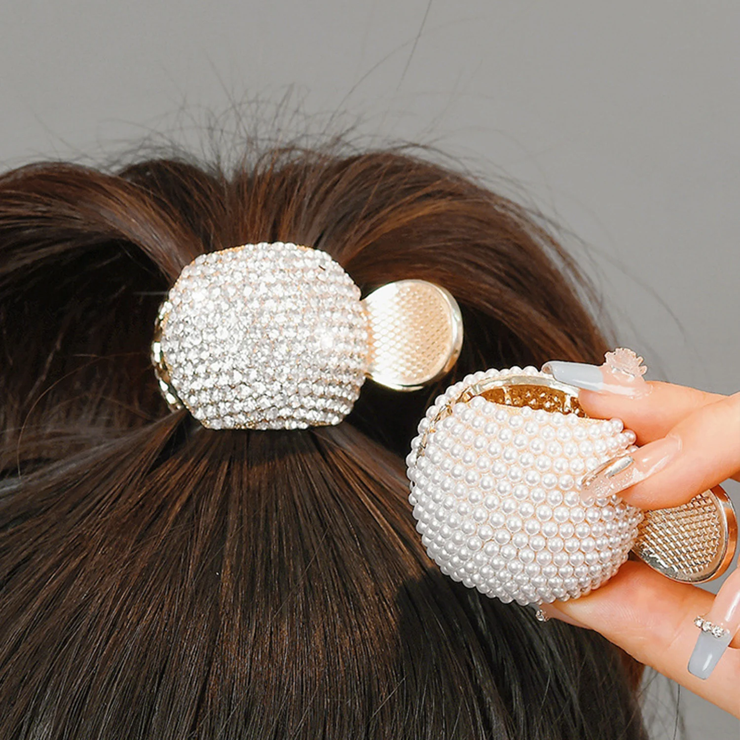 Новый жемчуг яркая популярная заколка для волос роскошные летние аксессуары