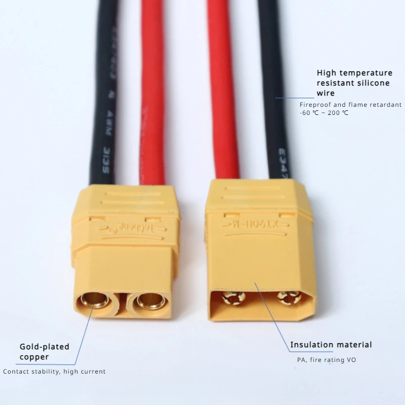 Штепсельная Вилка UL3135 XT30 XT60 XT90 для литиевых аккумуляторов Электрический