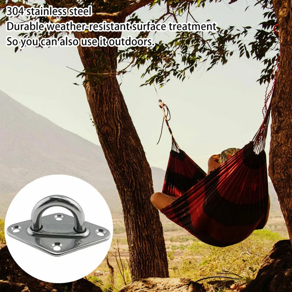 

Stainless Heavy Duty Ceiling Hanging Hook Set Swing Chair Bracket For Posts Brick Walls Decks Trees Household Hardware Tool