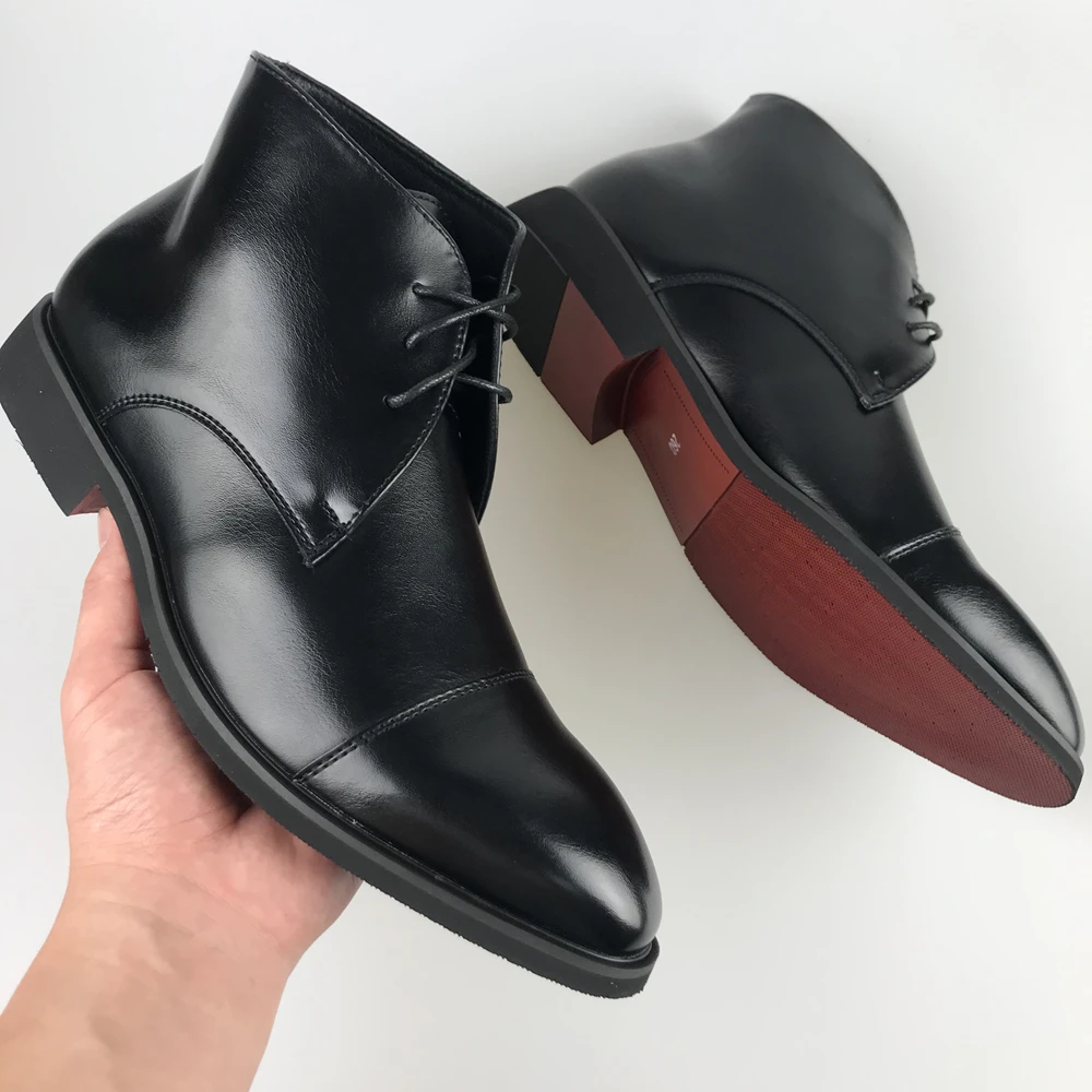 

Ботинки на шнуровке, повседневные ботинки в стиле ретро, деловые ботинки, мужские зимние ботинки, винтажные ботильоны, короткие ботинки, кож...