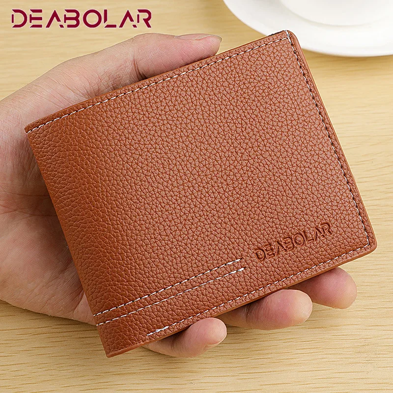 

New wallet men's student 2022 new Japanese and Korean simple men's wallet short wallet stall wholesale