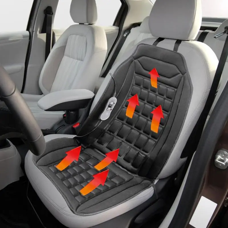 Чехол для автомобильного сиденья с подогревом защитные чехлы на спинку теплый
