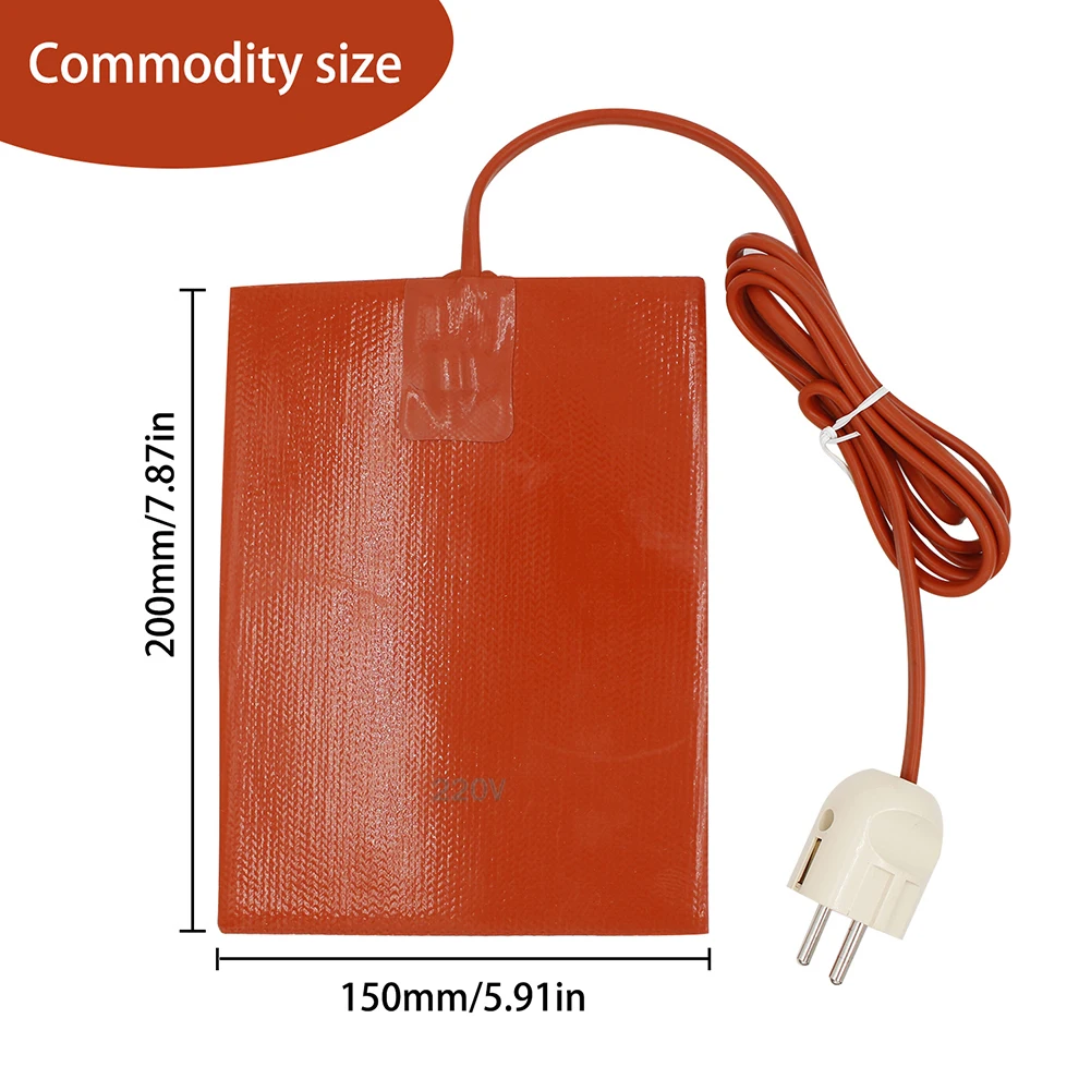 Силиконовая нагревательная Подушка 110 В 220 15x20 см 300 Вт