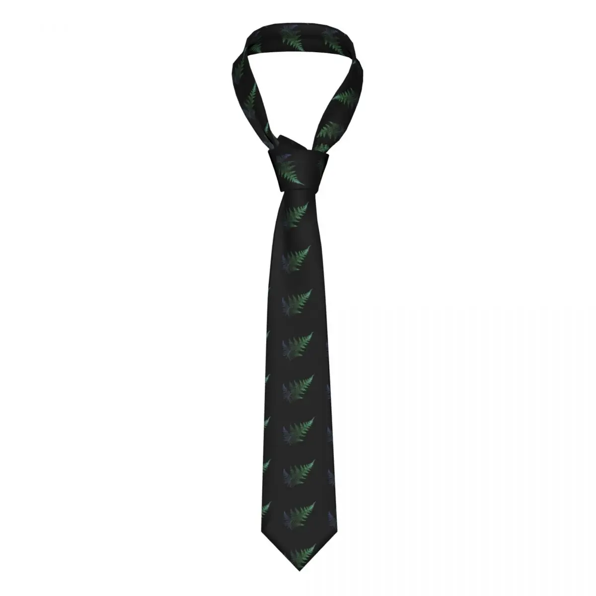 

Casual Arrowhead Skinny Gradient Fern Illustration Necktie Slim Tie For Men Man Accessories Simplicity For Party Formal Tie